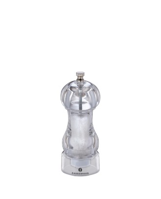 Rasnita pentru sare, 14 cm, transparent, acril, colectia Neuss - ZASSENHAUS